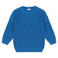 Yuki Kidswear Kinder Chunky Knitted Sweater Royal Blue bei Yay Kids