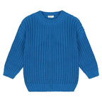 Yuki Kidswear Kinder Chunky Knitted Sweater Royal Blue bei Yay Kids