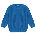 Yuki Kidswear Kinder Chunky Knitted Sweater Royal Blue bei Yay Kids