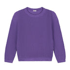Yuki Kidswear Frauen Chunky Knitted Sweater Amethyst bei Yay Kids
