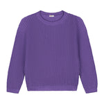 Yuki Kidswear Frauen Chunky Knitted Sweater Amethyst bei Yay Kids