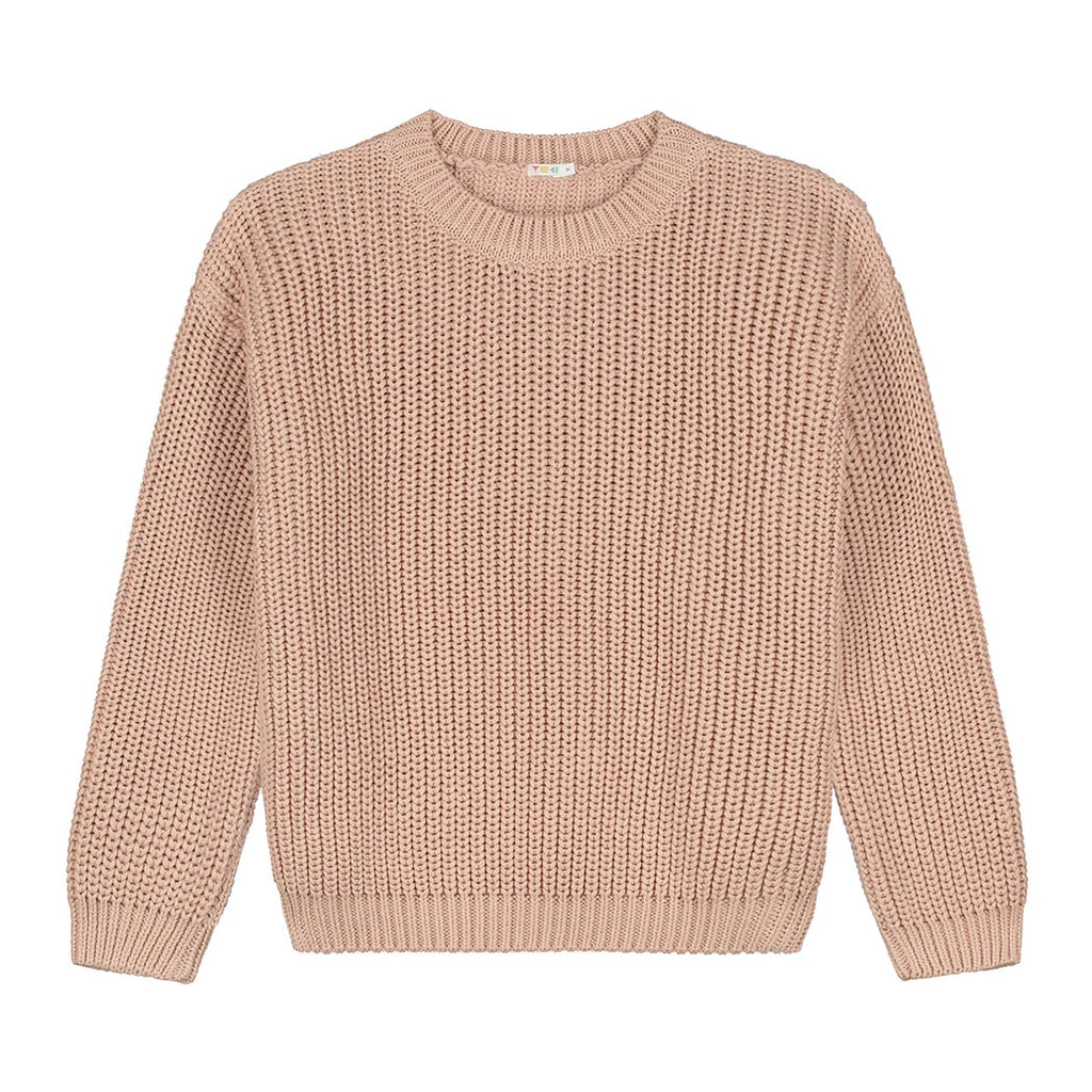 Yuki Kidswear Frauen Strickpullover Rose bei Yay Kids
