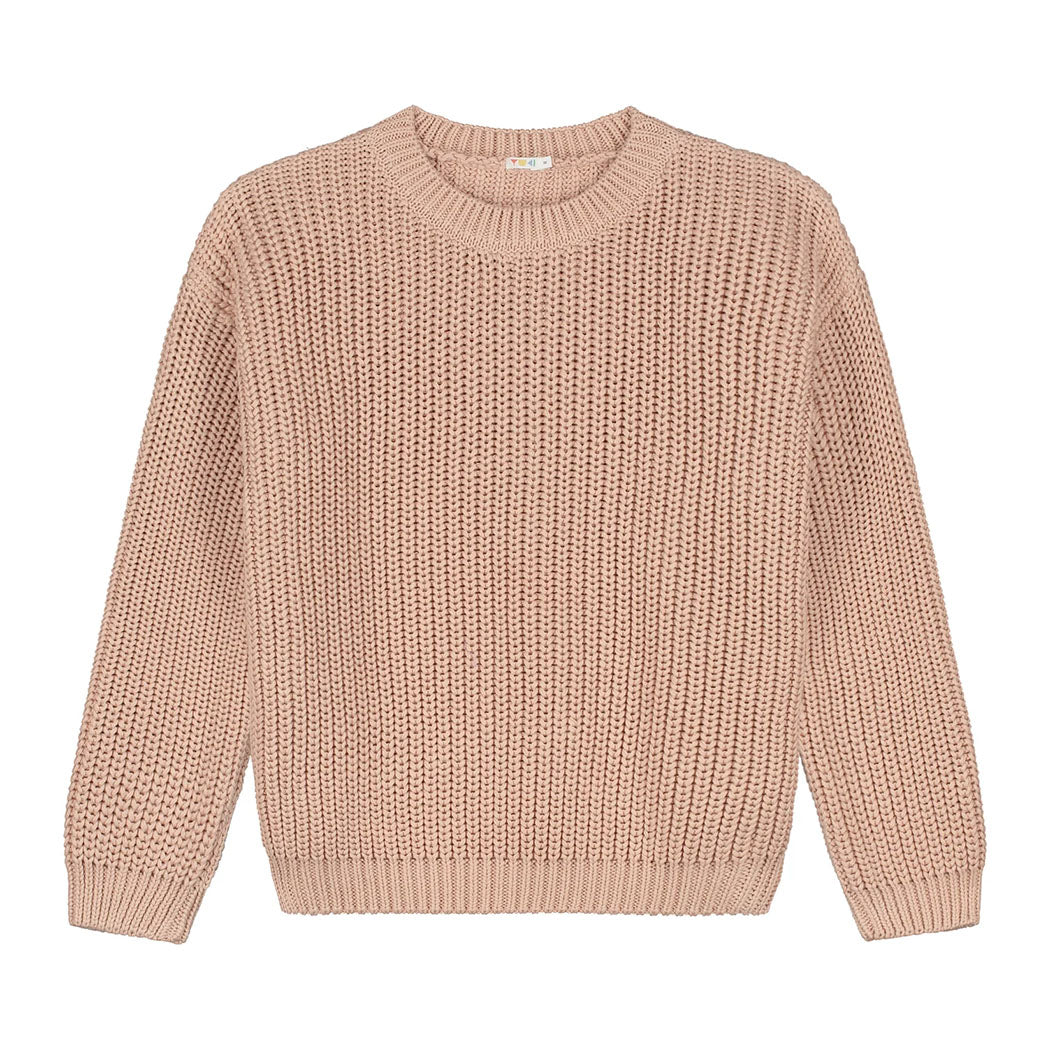 Yuki Kidswear Frauen Strickpullover Rose bei Yay Kids