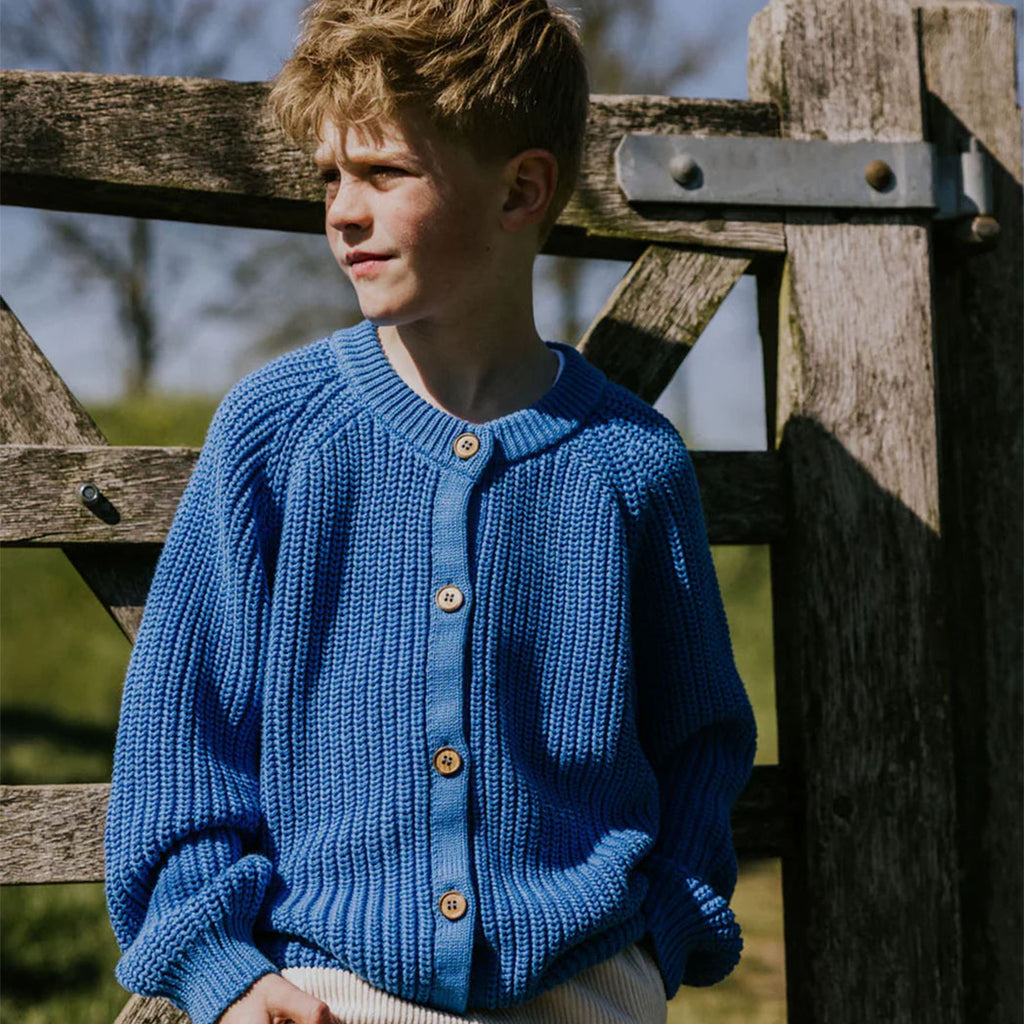 Yuki Kidswear Kinder Cardigan Azure bei Yay Kids