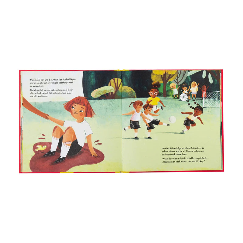 Zuckersüss Verlag Bilderbuch "Gib nicht auf!" bei Yay Kids