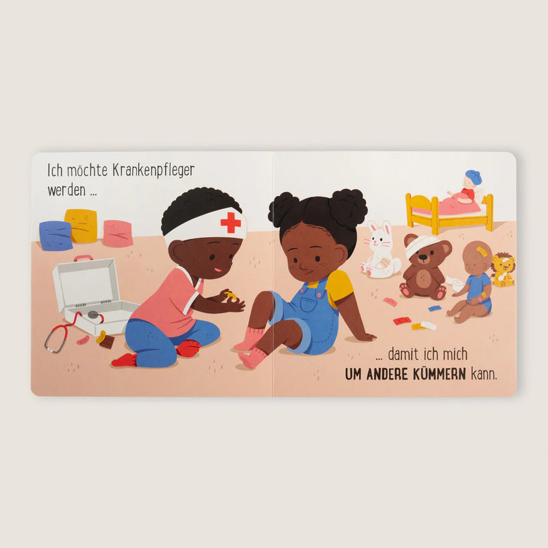 Zuckerssüss Verlag Buch Berufe sind für alle da! bei Yay Kids
