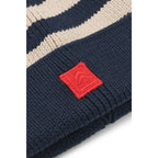 Beanie EZRA Classic Navy/ Sandy Stripe