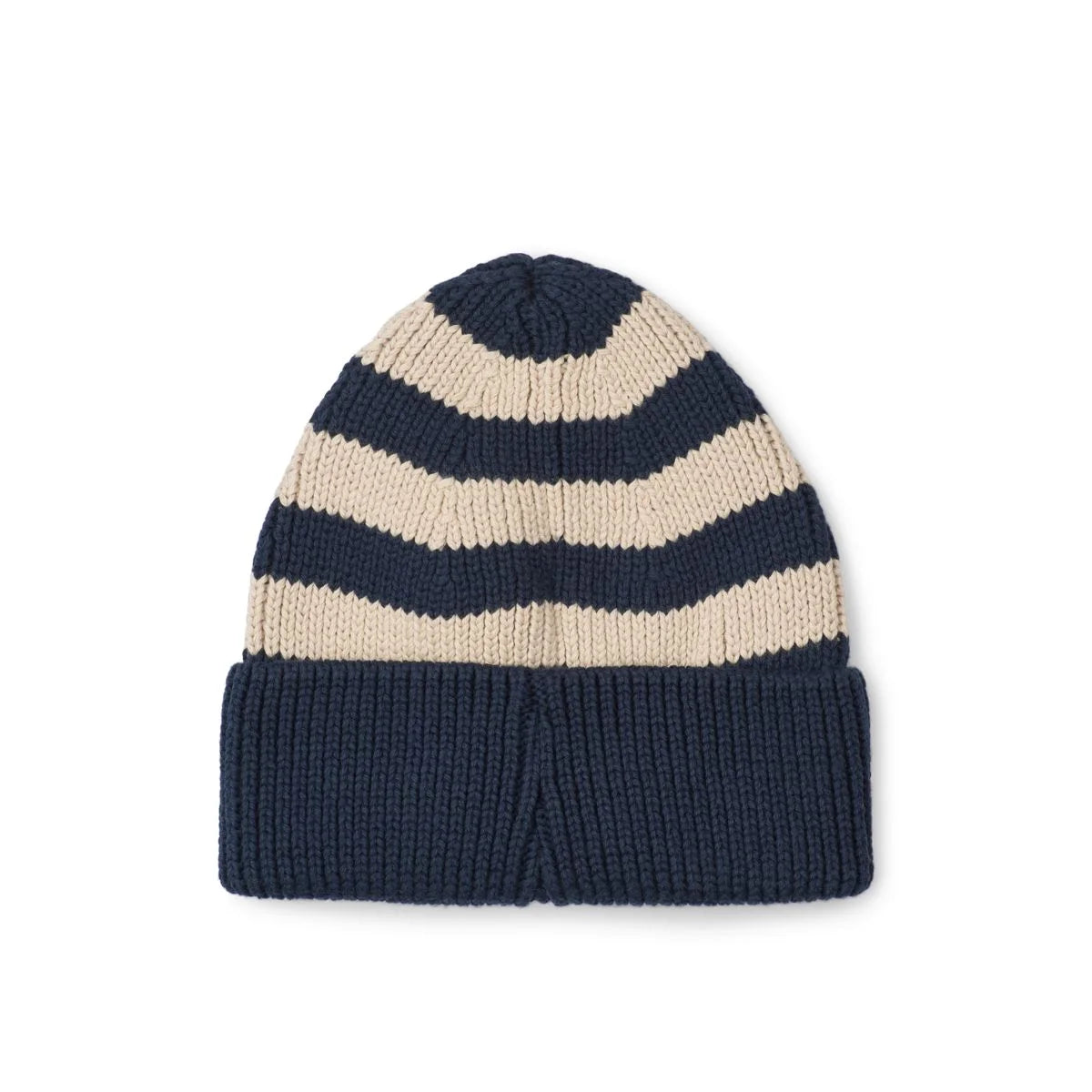 Beanie EZRA Classic Navy/ Sandy Stripe