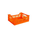 Faltbare Aufbewahrungskiste Midi Neonorange