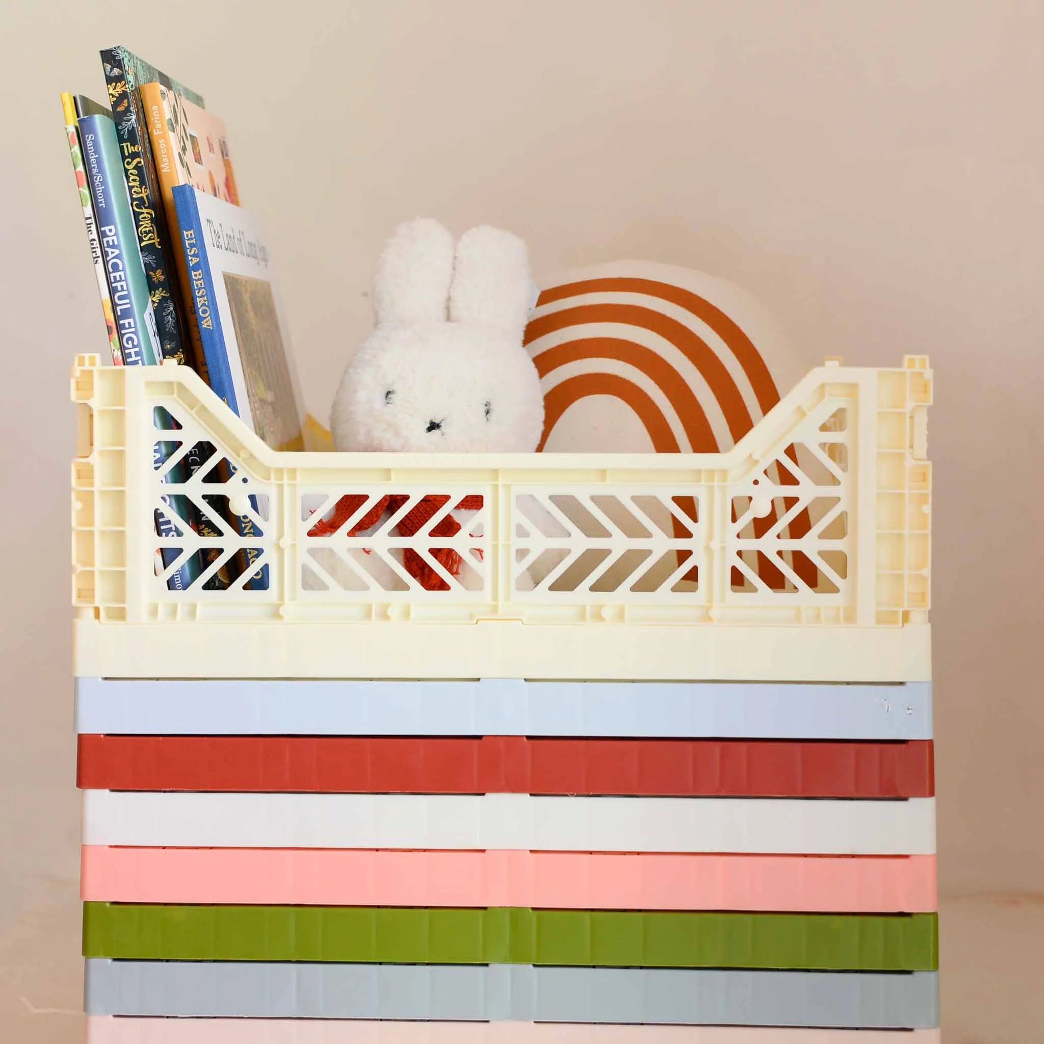 Foldable Storage Box Midi Warm Mint