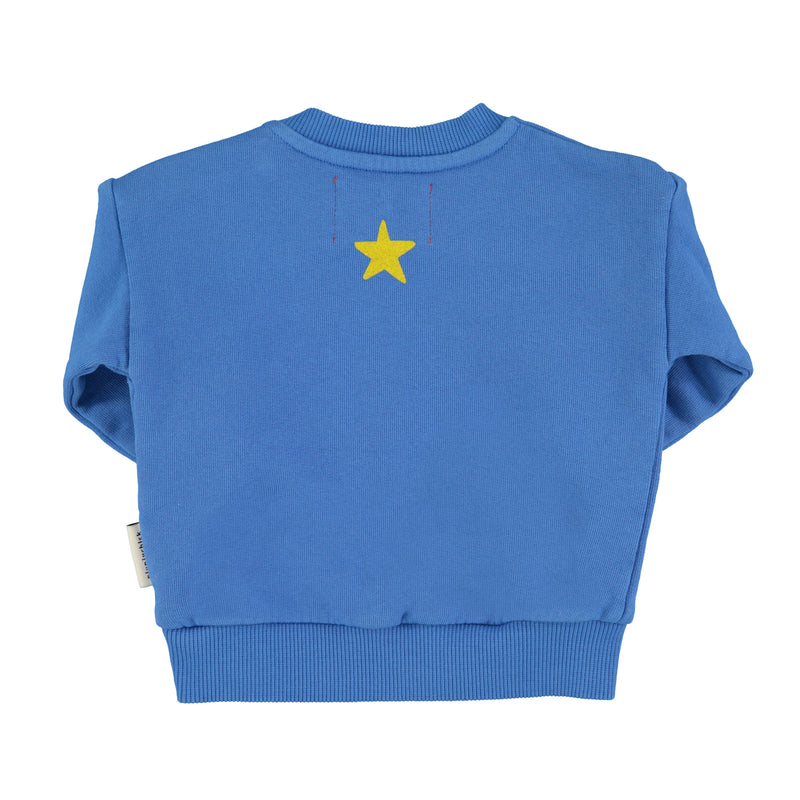 Piupiuchick Baby Sweatshirt Fantastic Blue bei Yay Kids