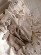 Gestricktes Schmusetuch Hase Creme
