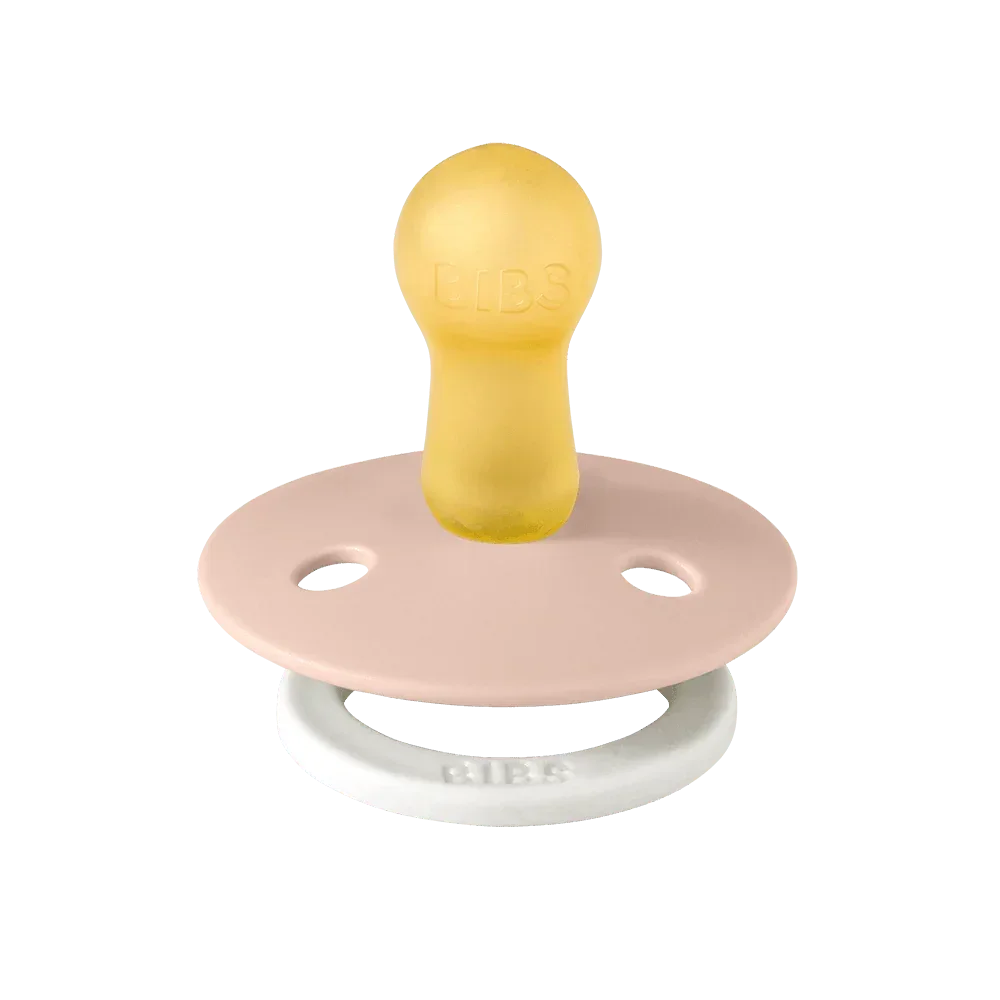 Colour GLOW Pacifier 2-Pack Blush/Vanilla