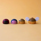 Bzzz Puzzle – Erstes Holzpuzzle mit 4 Insekten (1–4 Teile)