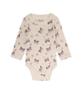 Merinowolle Body mit Fuchsmotiv
