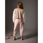 Cozmo Smooth Twill Hose Paola Rose Tea Cotton Peach bei Yay Kids