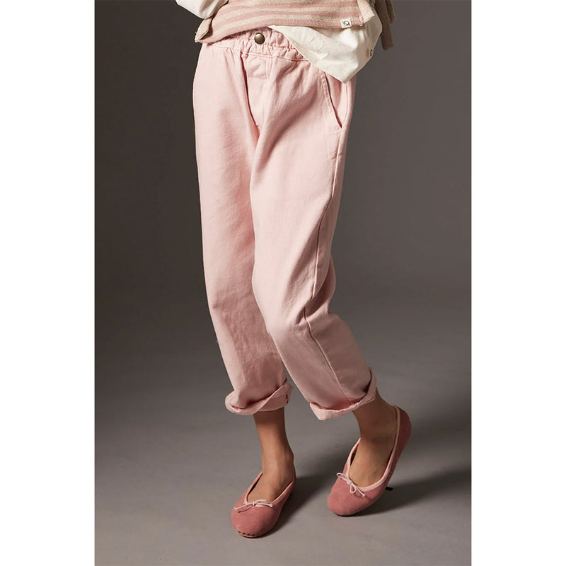 Cozmo Smooth Twill Hose Paola Rose Tea Cotton Peach bei Yay Kids
