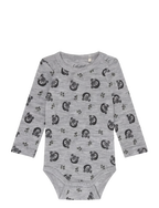 Merinowolle Body mit Teddymotiv