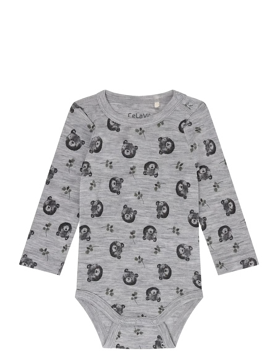 Body LS - AOP Alloy/Grau