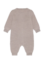 Jumpsuit Knitted Mocha Meringue Melange