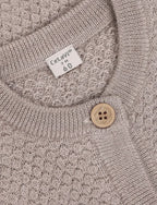 Jumpsuit Knitted Mocha Meringue Melange