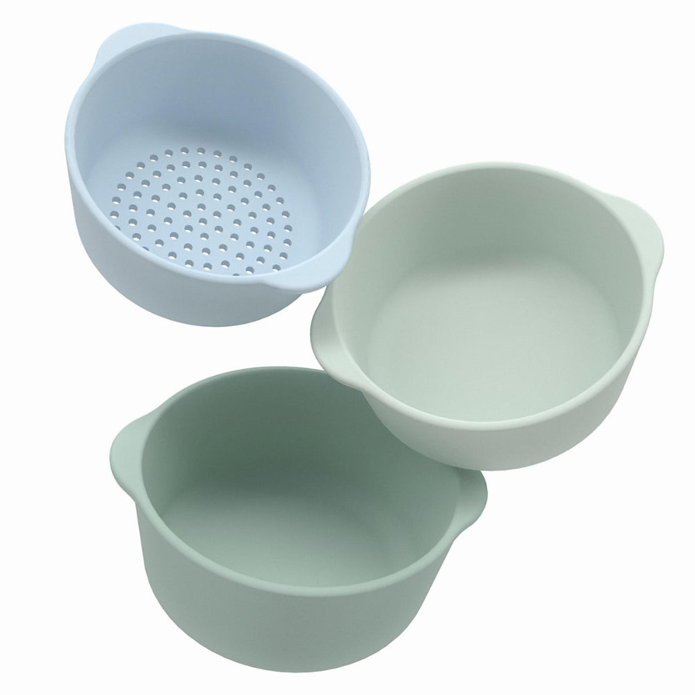 Sensorisches Spielset Schalen Grün