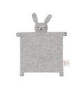 Strick Kuscheltuch Hase Grey