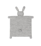 Strick Kuscheltuch Hase Grey