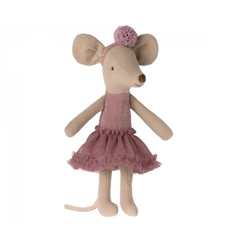 Maileg Ballerina Maus Heather mit Tutu und Stirnband