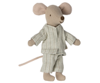 Grosser Bruder Maus in Streichholzschachtel