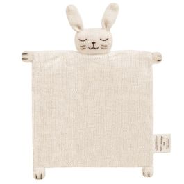 Gestricktes Schmusetuch Hase Creme