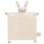 Gestricktes Schmusetuch Hase Creme
