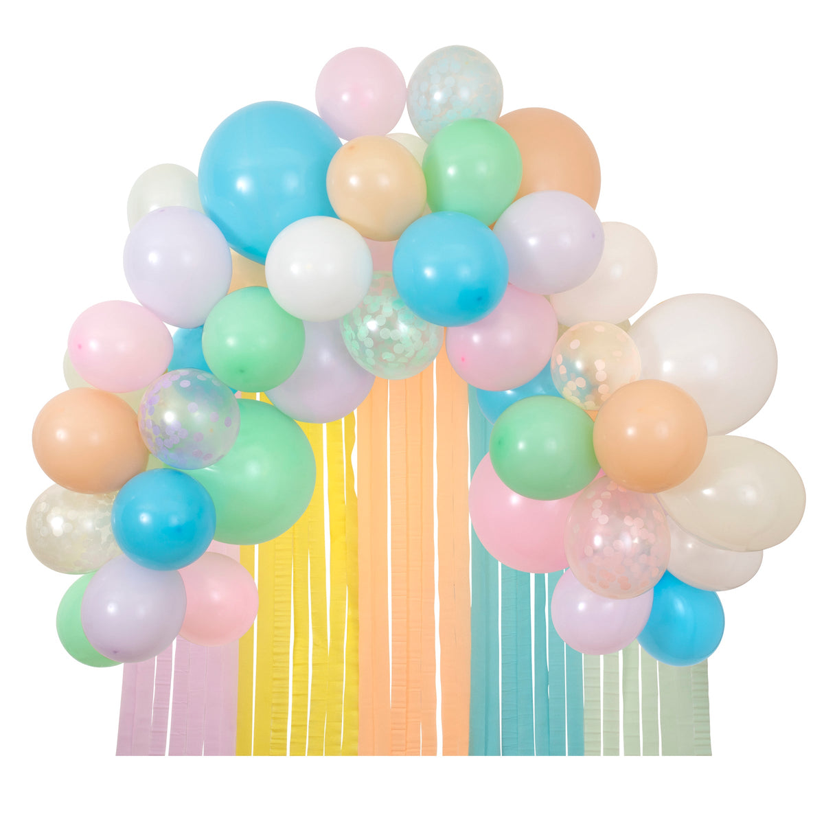 Ballongirlande Pastell (50 Ballone) – Meri Meri