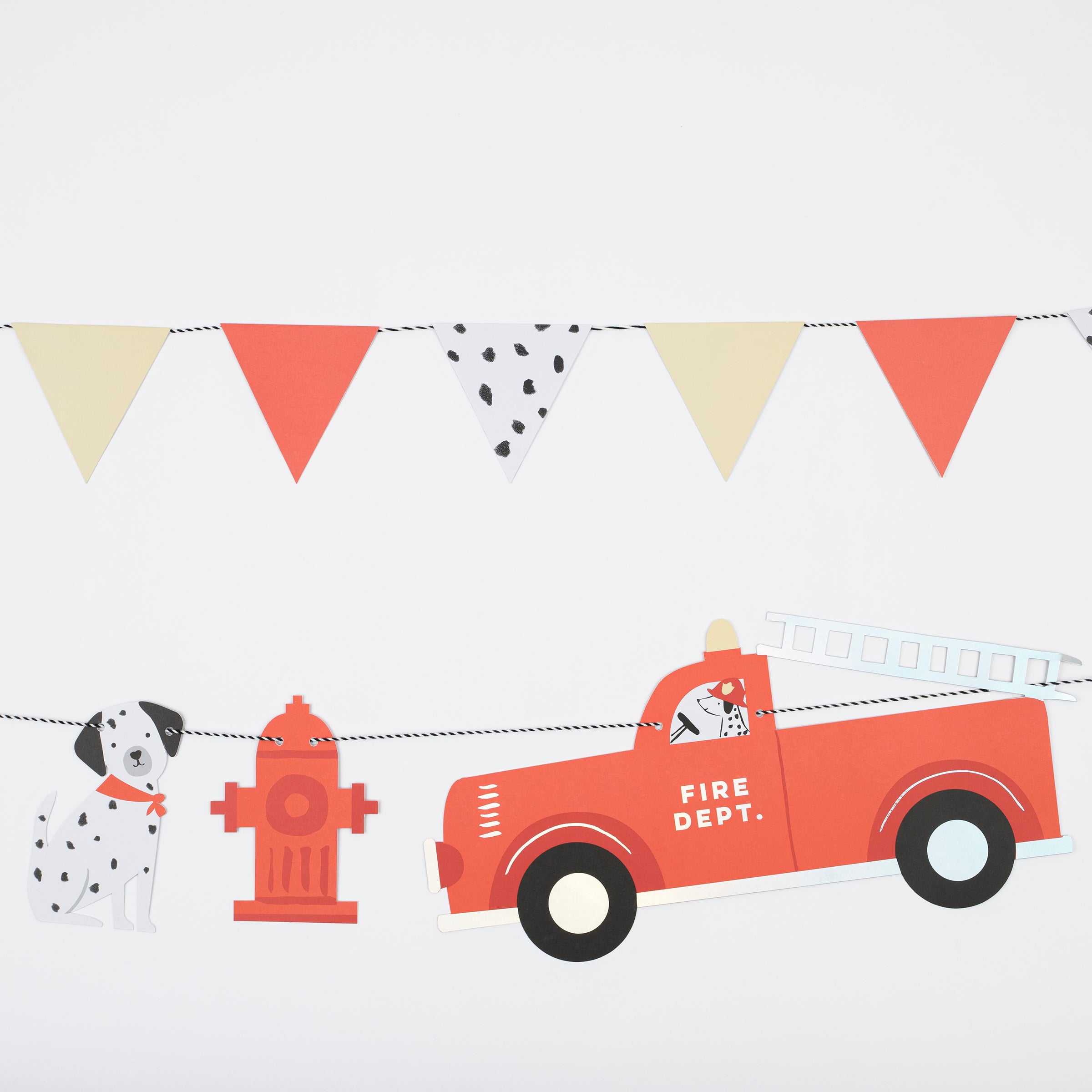 Girlande Feuerwehr – Meri Meri