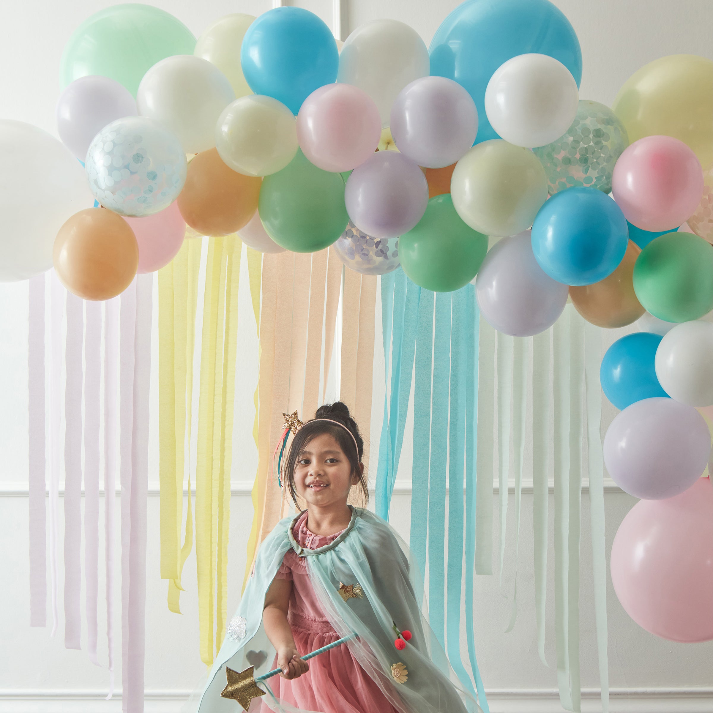 Ballongirlande Pastell (50 Ballone) – Meri Meri