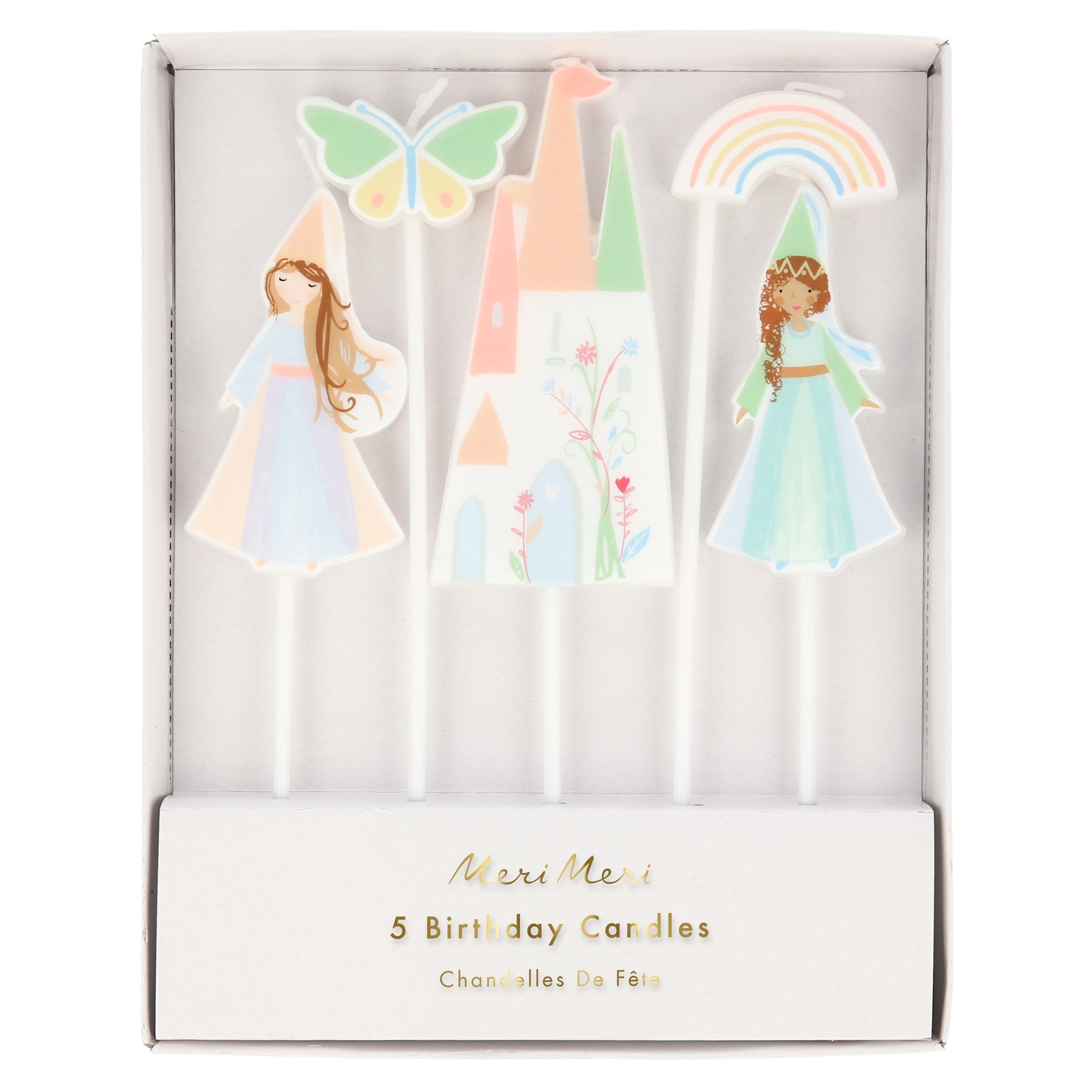 Kerzen Prinzessin (5 Stk.) – Meri Meri