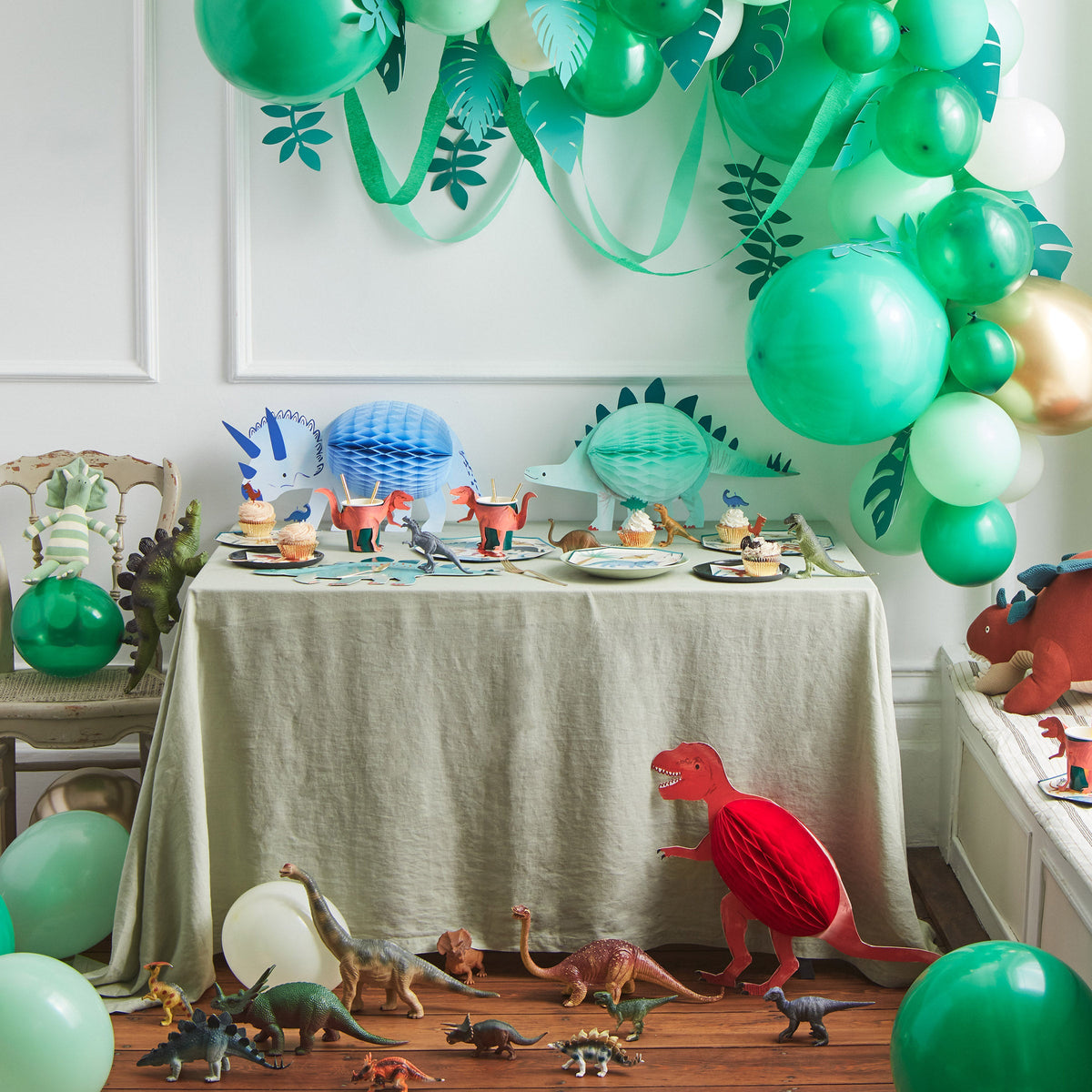 Wabendeko Dinosaurier (3 Stk.) – Meri Meri