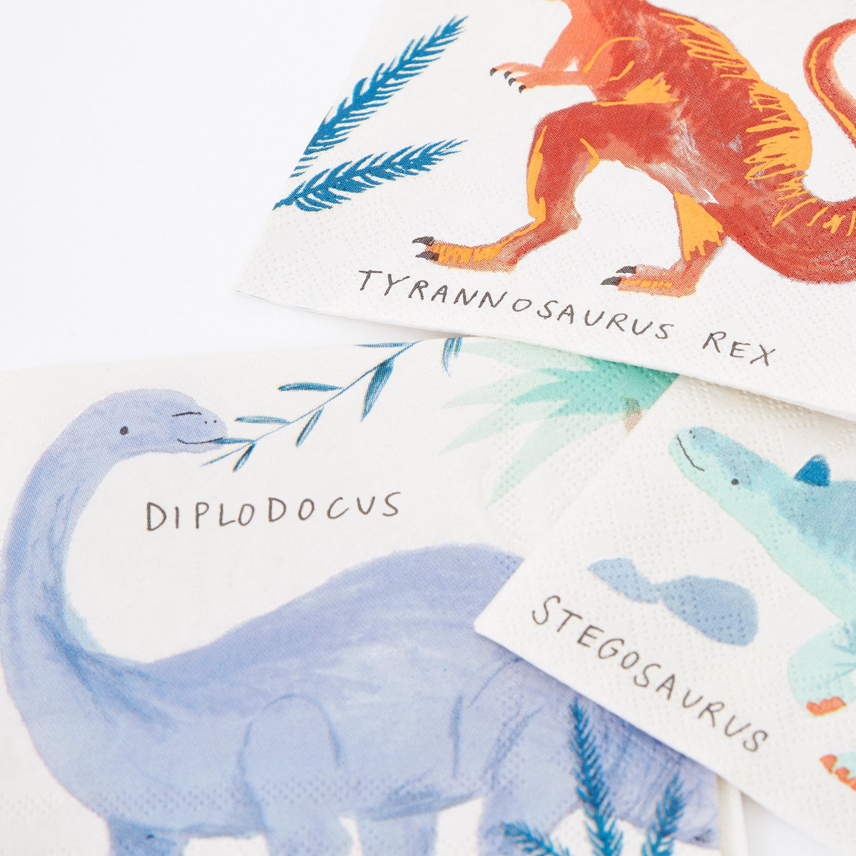 Servietten Dinosaurier, klein (16 Stk.) – Meri Meri