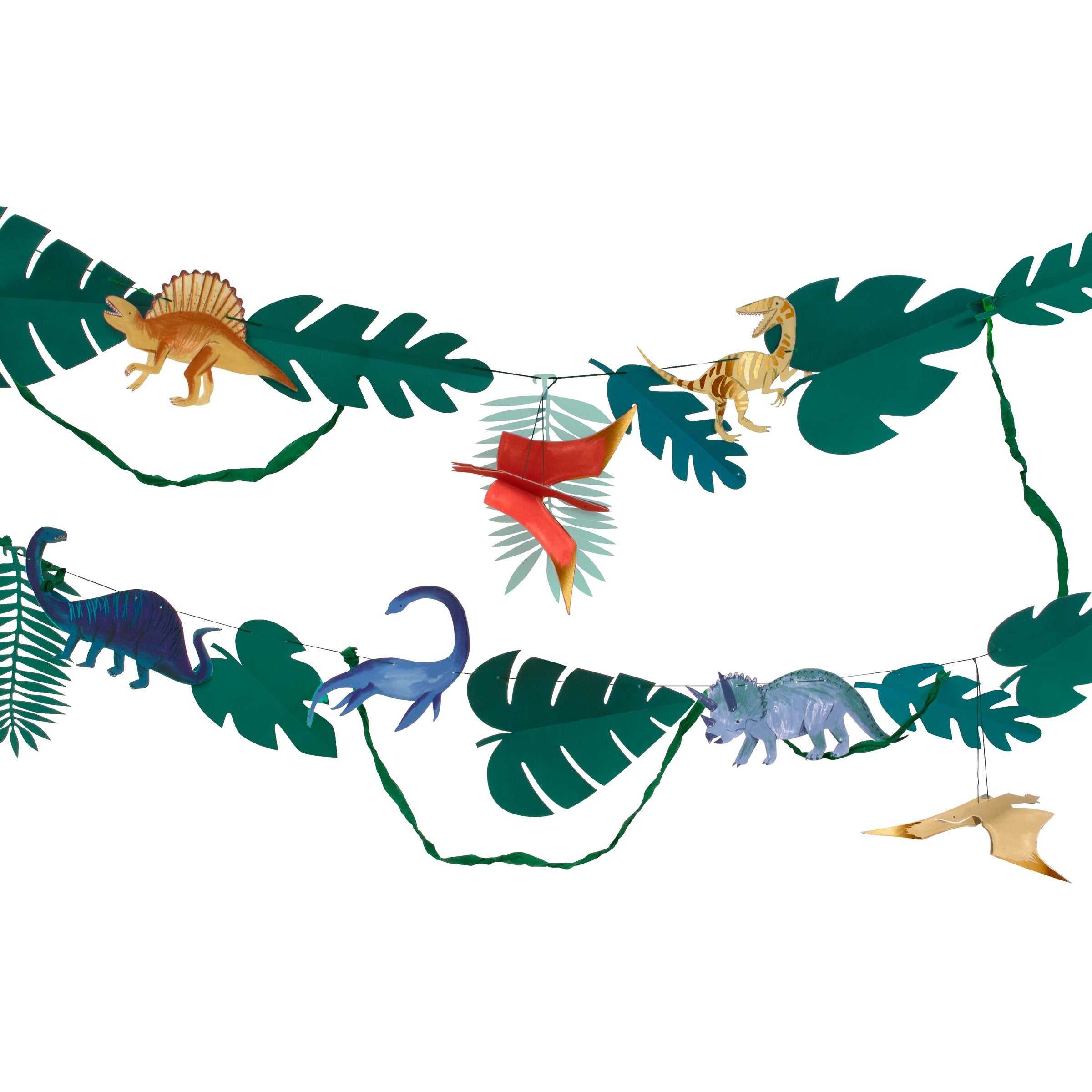 Girlande Dinosaurier XL – Meri Meri