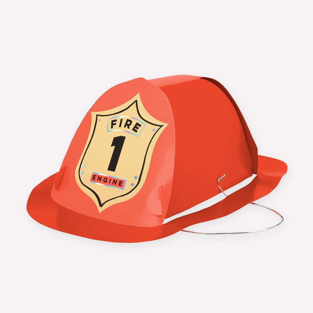 Partyhüte Feuerwehr (8 Stk.) – Meri Meri