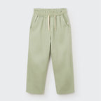Leichte Twill Flounced Hose Paola Frosty Green – Cozmo