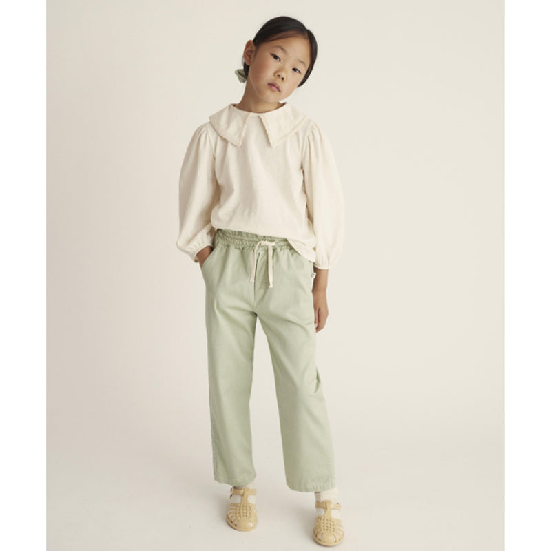 Cozmo Light Twill Flounced Pants Paola Rose bei Yay Kids