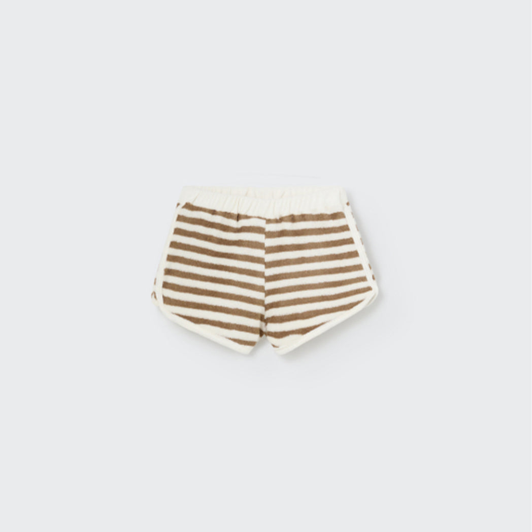 Cozmo Organic Terry Shorts Elio Coffee bei Yay Kids