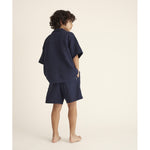 Cozmo Organic Muslin Shirt Abel Frosty Green bei Yay Kids