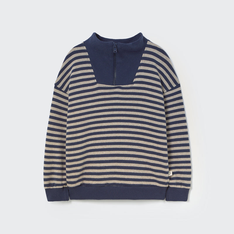 Cozmo Soft Striped Sweater Alexis Navy Soft bei Yay Kids
