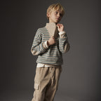 Cozmo Soft Striped Sweater Alexis Navy Soft bei Yay Kids
