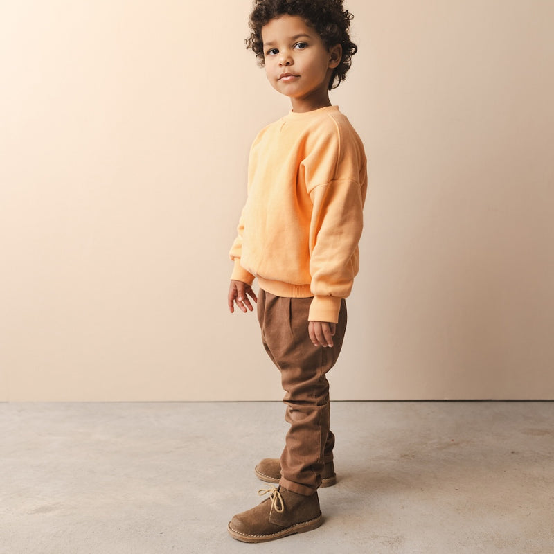 Organic Chunky Sweater Apricot