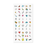 Nailmatic Kinder Nagelstickers Rock bei Yay Kids