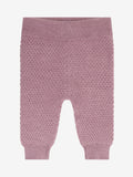 Wool Trousers in Lilac Melange