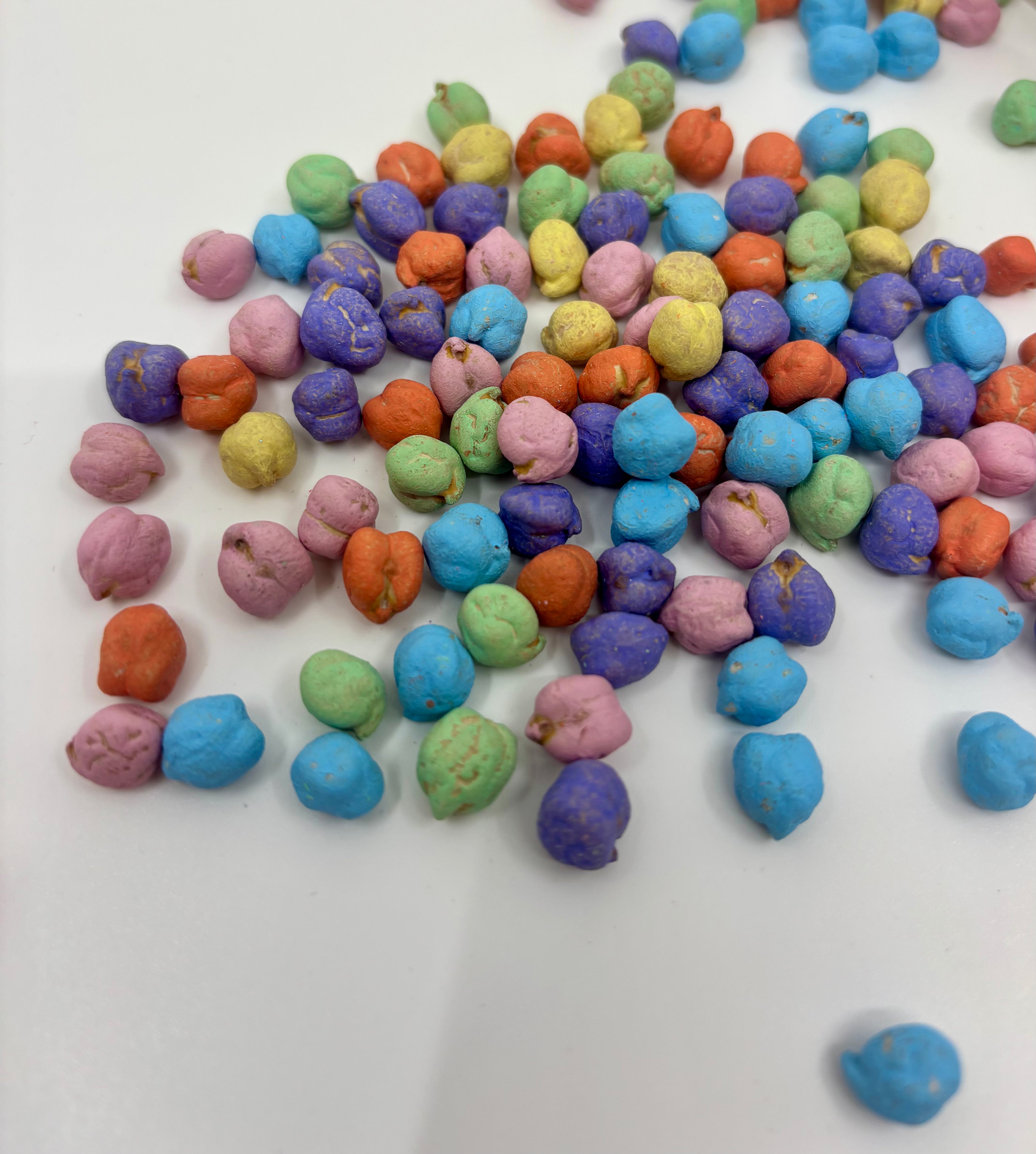 Sensory Mix Chickpeas Rainbow